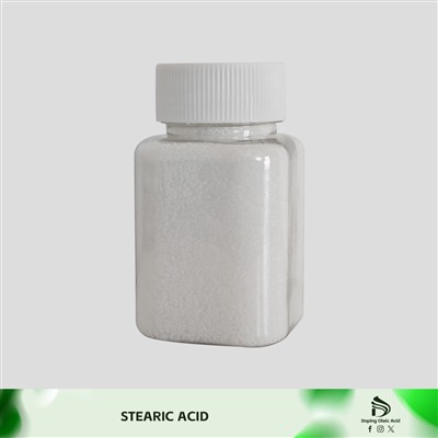 How does stearic acid impact the performance of batteries?