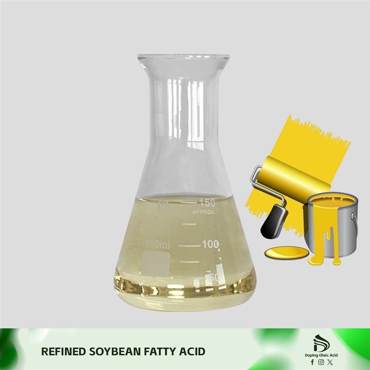 High Iodine Value Oleic Acid For Dimer Acid Alkyd Surfactant Synthetic Detergent